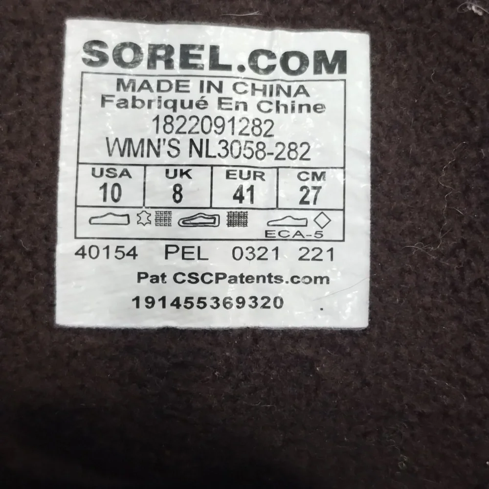 Sorel Brown and Black Winter Boots - Picture 4 of 4